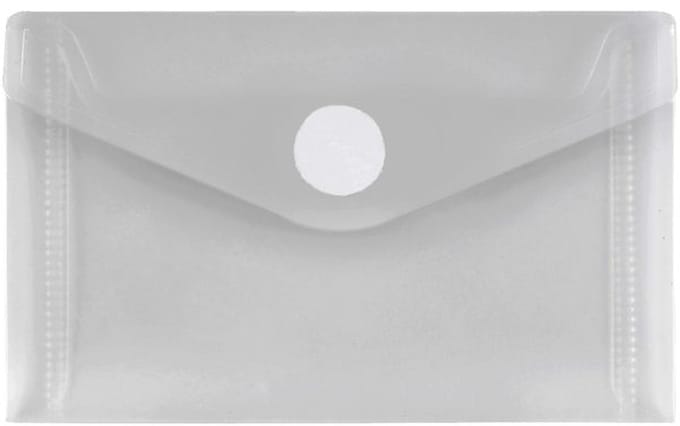 Enveloptas Foldersys 65x105mm PP transparant