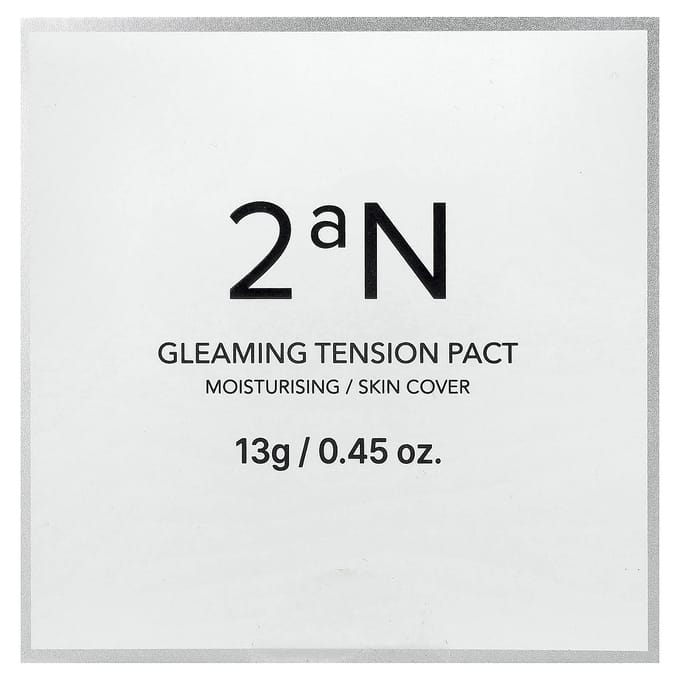 2aN Gleeming Tension Pact, 27 Soft Amber, 13g (0,45 oz) white