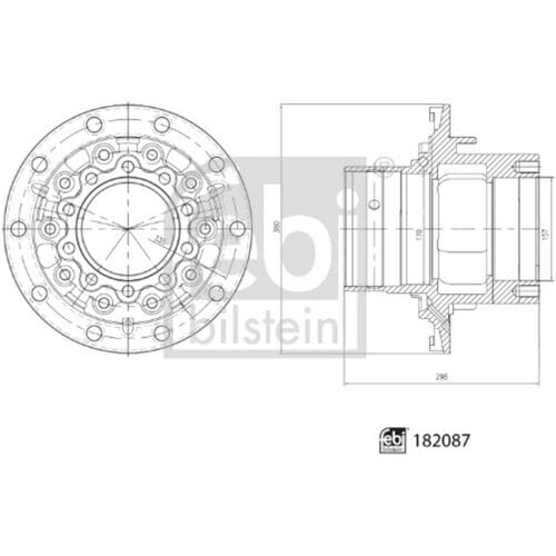 Wielnaaf FEBI BILSTEIN 182087