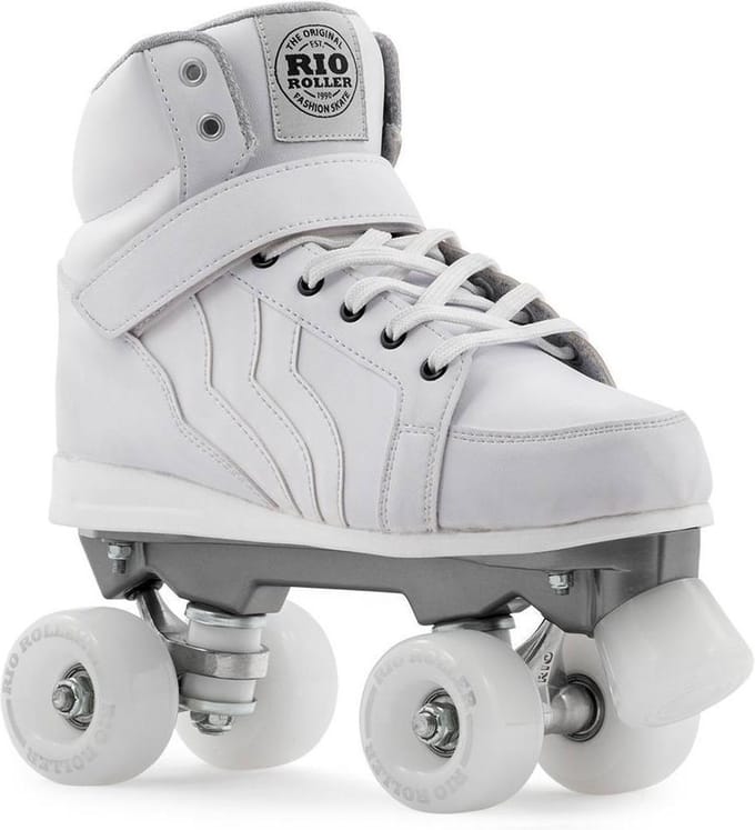 Rio Roller Rolschaatsen Kicks Quads Unisex Wit Maat 39,5