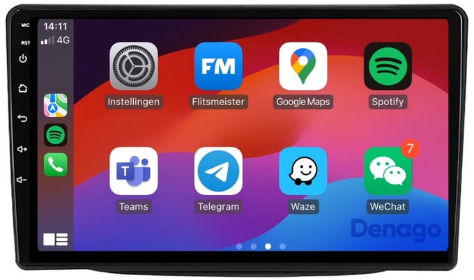 CarPlay autoradio geschikt voor Kia Sorento | 2013 t/m 2014 | Android 16 | Draadloos Apple CarPlay & Android Auto | 9 inch scherm | 2GB + 32GB | QuadCore processor | Denago DNG-A320 | 2025 model | 2013 2014 | Bluetooth & Wifi