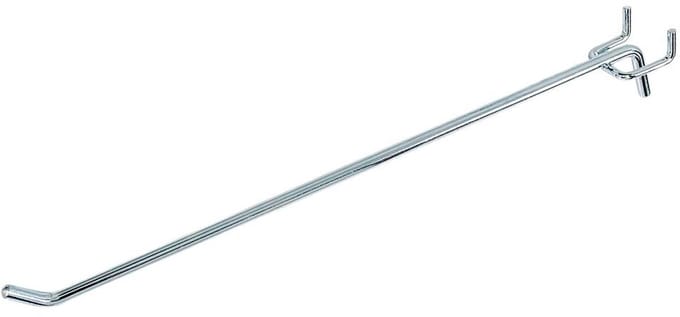 EURO Perforated – Winkelhaak – 30 cm Lengte – Ø6 mm Draad – Verzinkt Staal