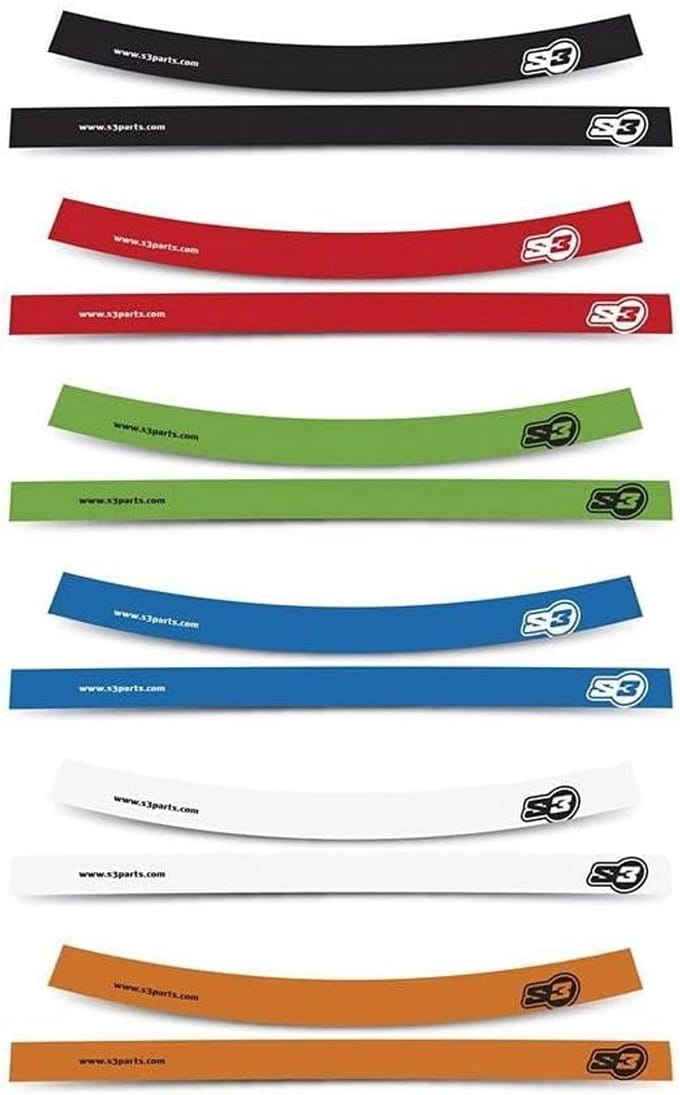 Velgensticker Set voor Trial en Enduro Motorfietsen - Blauw