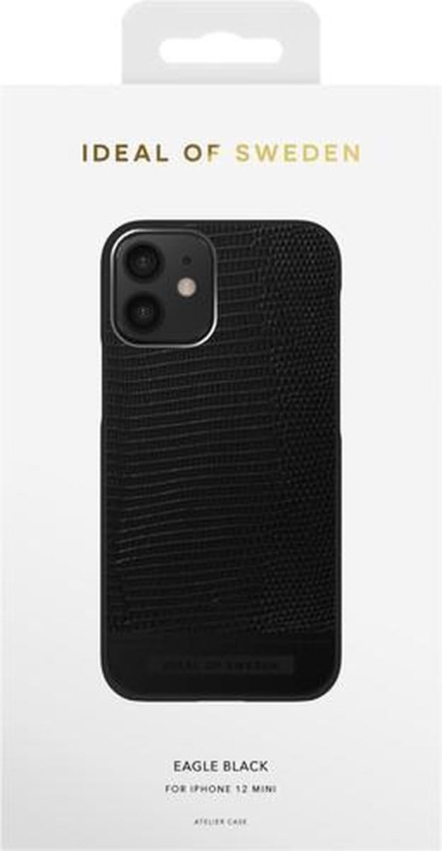 iDeal of Sweden Atelier Case Unity voor iPhone 12 Mini Eagle Black