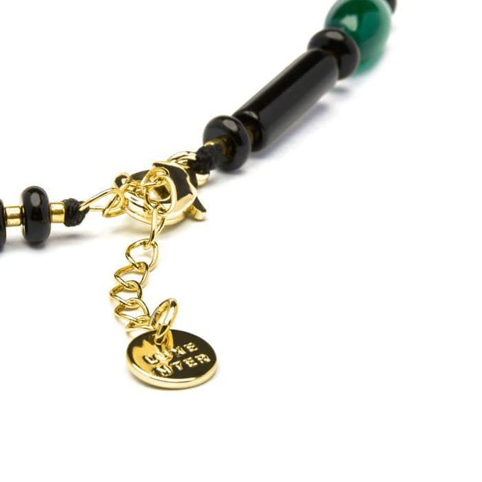 Luxeketting met Onyx 18k goud afwerking - Coepil