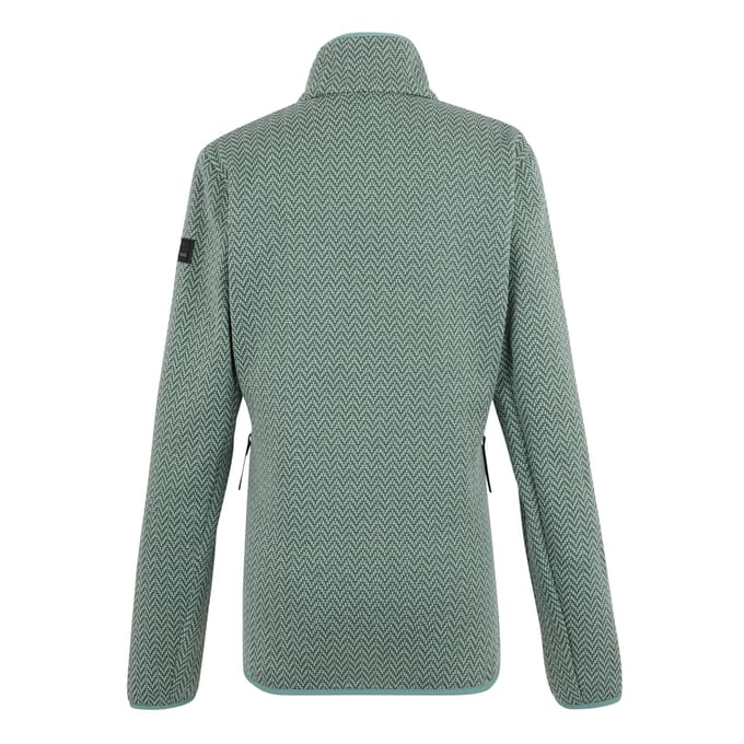 Regatta Dames/Dames Elzie Full Zip Fleecejack (Groene Haze/Vurengroen)