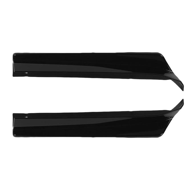 2 Stuks Achterbumper Zijdiffusor Links Rechts Lichtgewicht Eenvoudige Installatie Vervanging voor Impreza WRX STI VA 2015 2021 Glanzend black