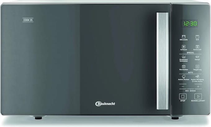 Grill Magnetron Combinatie met Stoomfunctie - 25L, 900W, AutoClean & Smeltfunctie