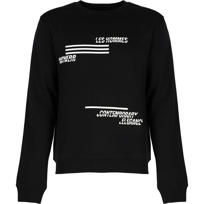 Les Hommes blouse Mannen zwart