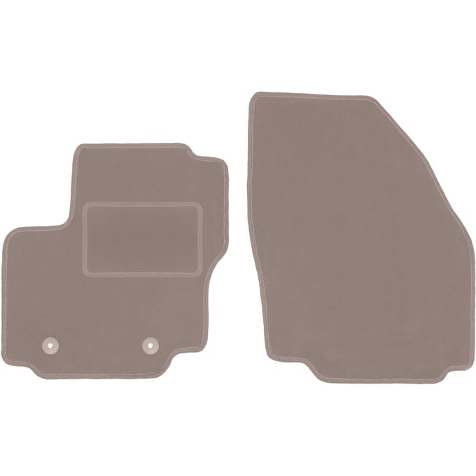 Beige voormatten voor: Ford S-MAX MK1 minivan (2006-2011)