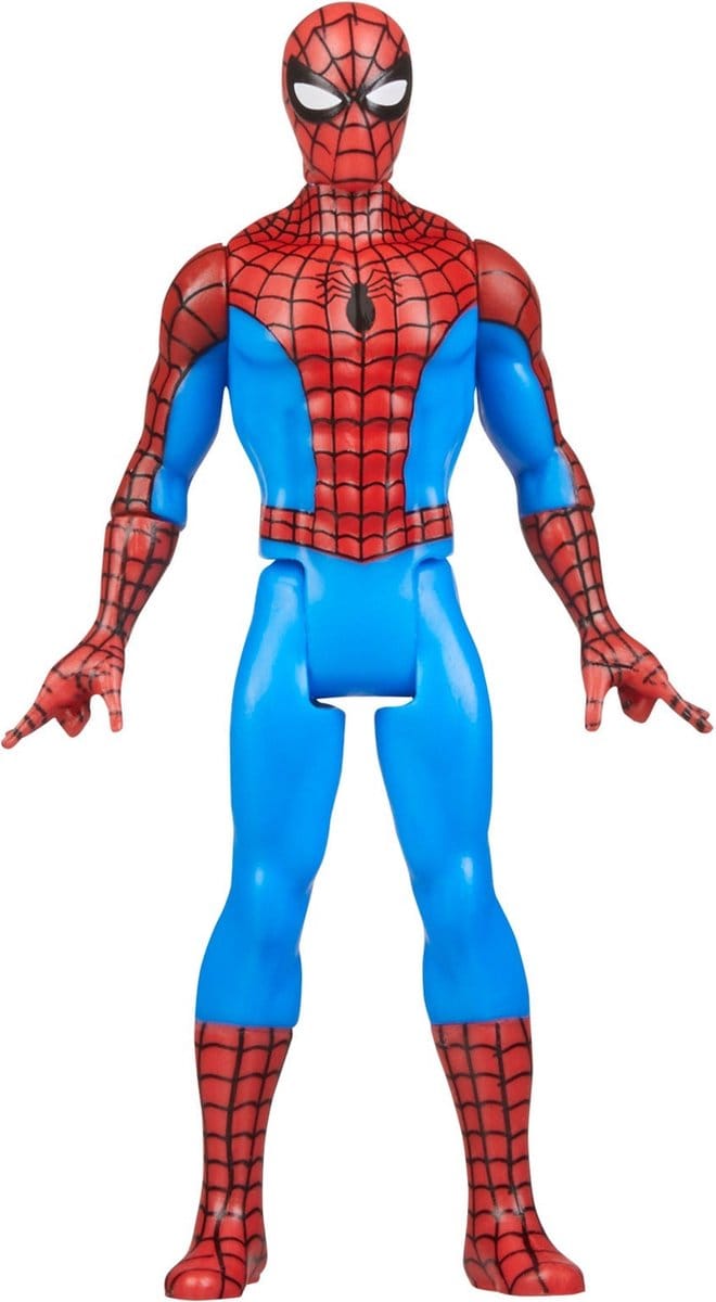 Hasbro SpiderMan - the Spectacular SpiderMan 10 cm Actiefiguur - Marvel Legends Retro Collection - Multicolours