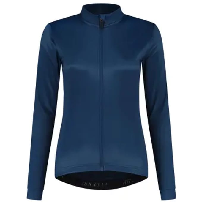 Rogelli Core Dames Fietsshirt - Lange Mouw - Donkerblauw