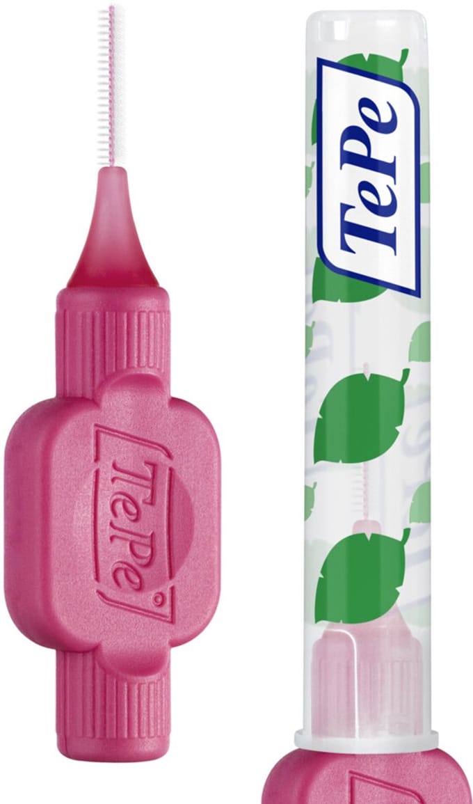 TePe - Interdentale Ragers Original 0,4 mm Roze - 3 x 8 stuks - Voordeelverpakking