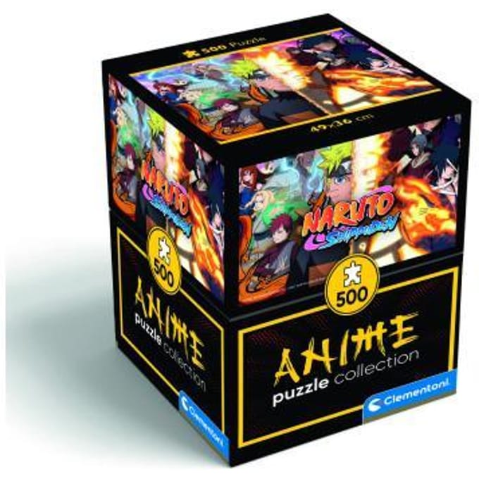 Clementoni Anime Puzzel Collection Cube 500 Pieces-Naruto 2 (Diversen) Nieuw
