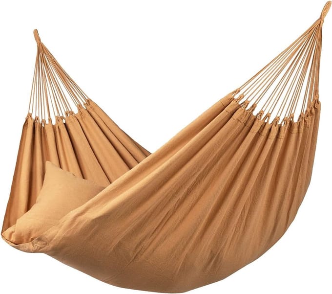 Hangmat - Schommelbed - Ontspannen Buiten - Lichtgewicht Draagbaar - 2.2 kg - Mocha
