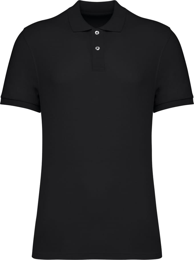 Native Spirit Ecologische herenpolo in piquétricot NS207 - Black - S