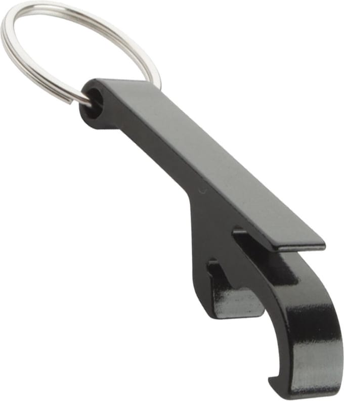 Sleutelhanger Bieropener Sleutelhanger Bieropener sleutelhanger - Zwart