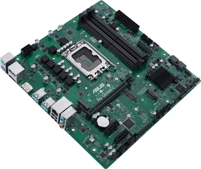 ASUS PRO Q670M-C-CSM Intel Q670 LGA 1700 micro ATX