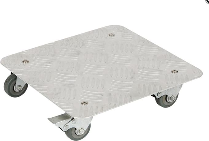 Practo-Garden-Plantenroller-met-rem-100-kg-aluminium
