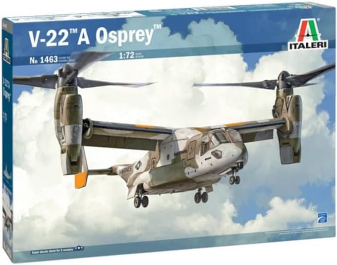 Boeing Modelset 1:72 V-22A OSPREY