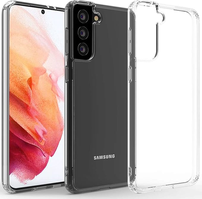 Hoesje geschikt voor Samsung Galaxy S21 Plus - Backcover - Anti shock - Extra dun - Transparant