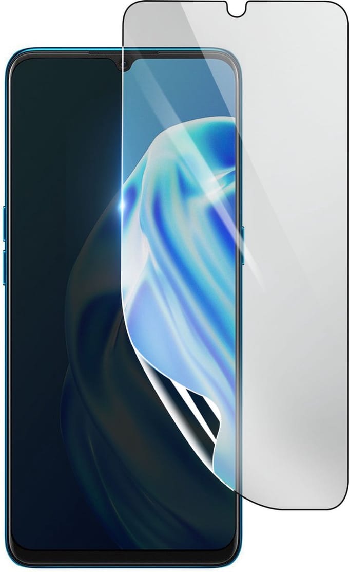 3mk, Geschikt voor Oppo A91, Schokbestendige Hydrogel Screenprotector, Transparant