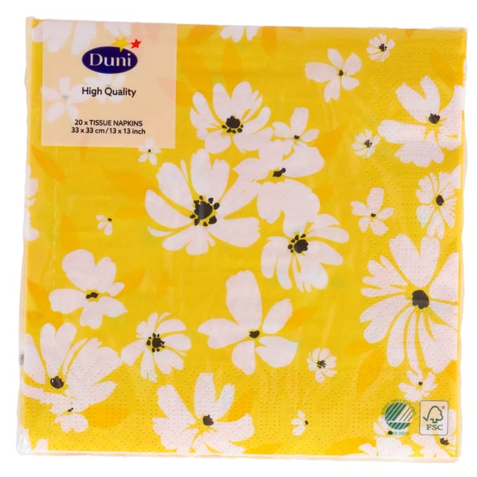 Servetten Sunny Days 33x33 cm