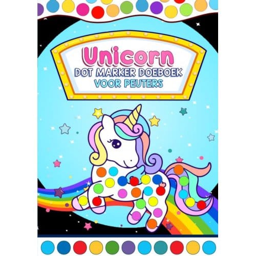 Unicorn Dot Marker - Doeboek Voor Peuters - Peuterspeelgoed & Meer