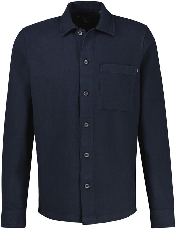 Lerros - Overshirt - Mannen - M - 485 CLASSIC NAVY - Katoen - 2631240
