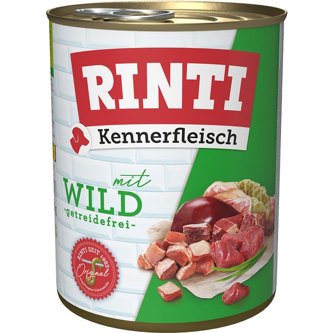 RINTI "Kennerfleisch" 6 x 800 g - Wild