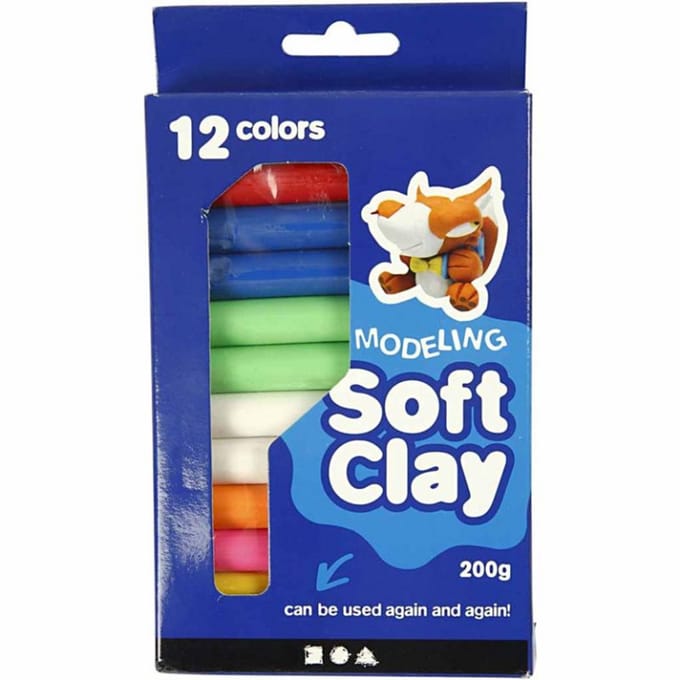 CC Soft Clay Set 200 gr Multi