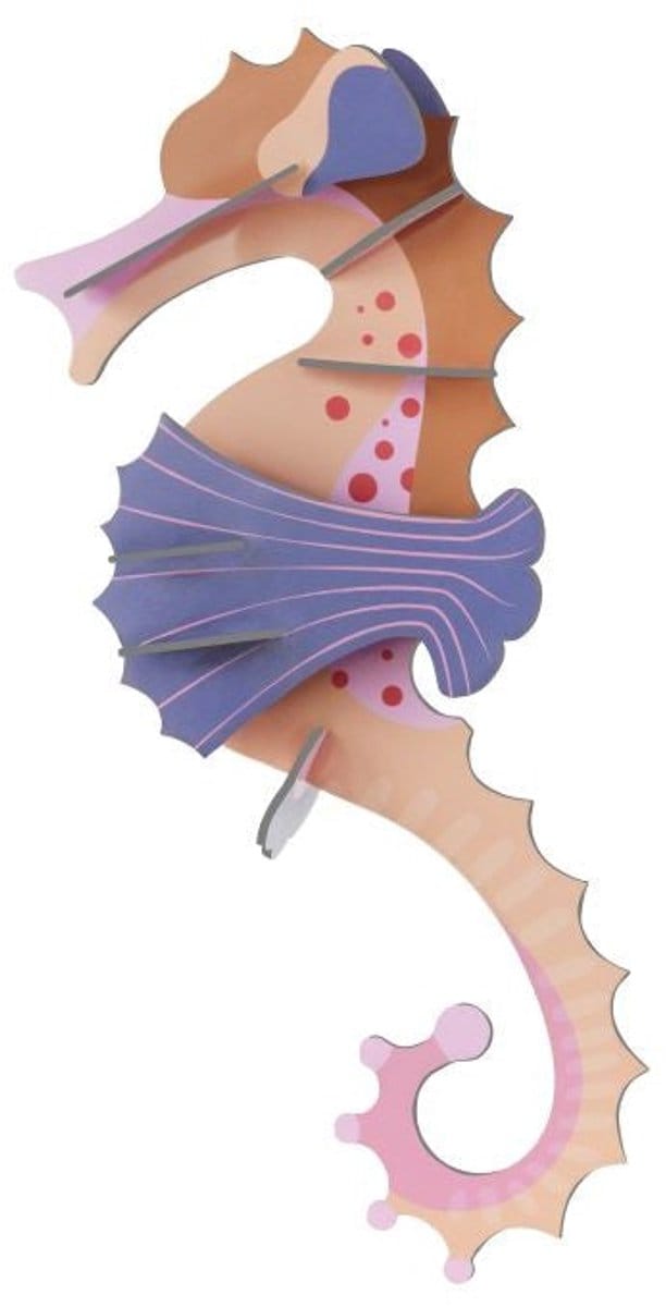 Zeedieren Klein - Roze zeepaardje