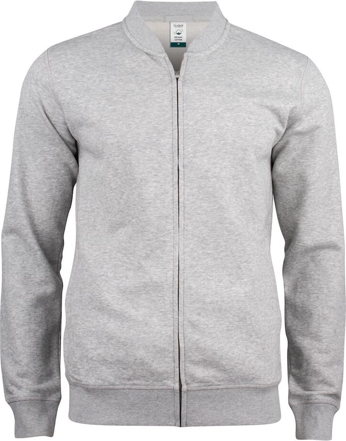 Clique Premium OC Cardigan 021006 - Grijs-melange - M
