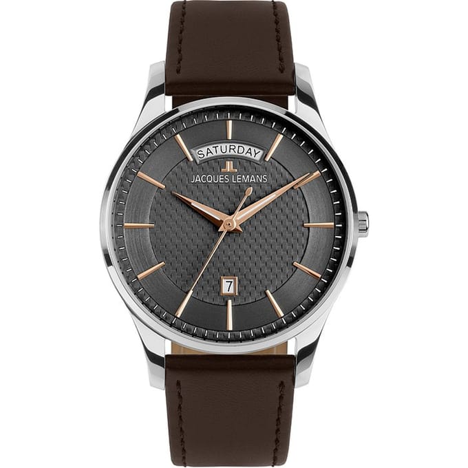Jacques Lemans - 1-2193D - Polshorloge - Heren - Kwarts - London