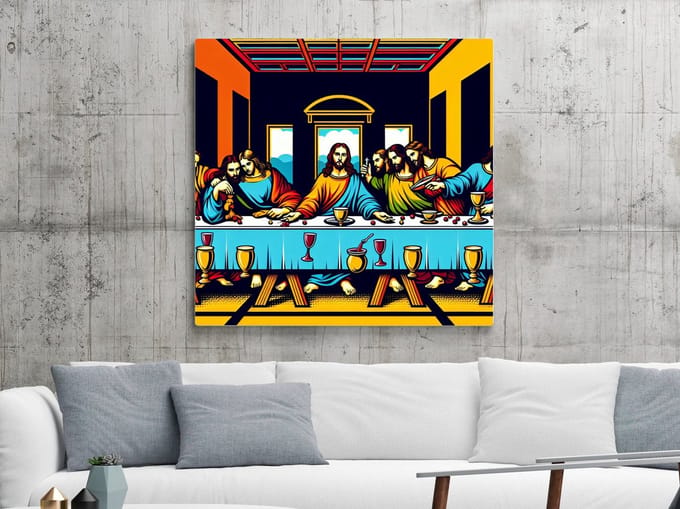 Kunstprint | Wanddecoratie | Dibond | 40 × 40 cm