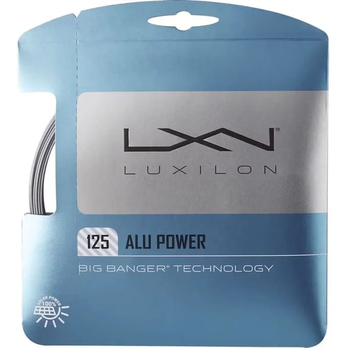 Luxilon Big Banger Alu Power Set Silver, 1.25