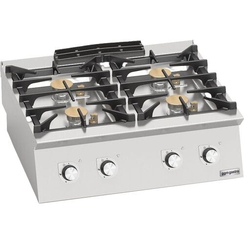 GGM Gastro Gasherd - 24 kW - 4 Brenner