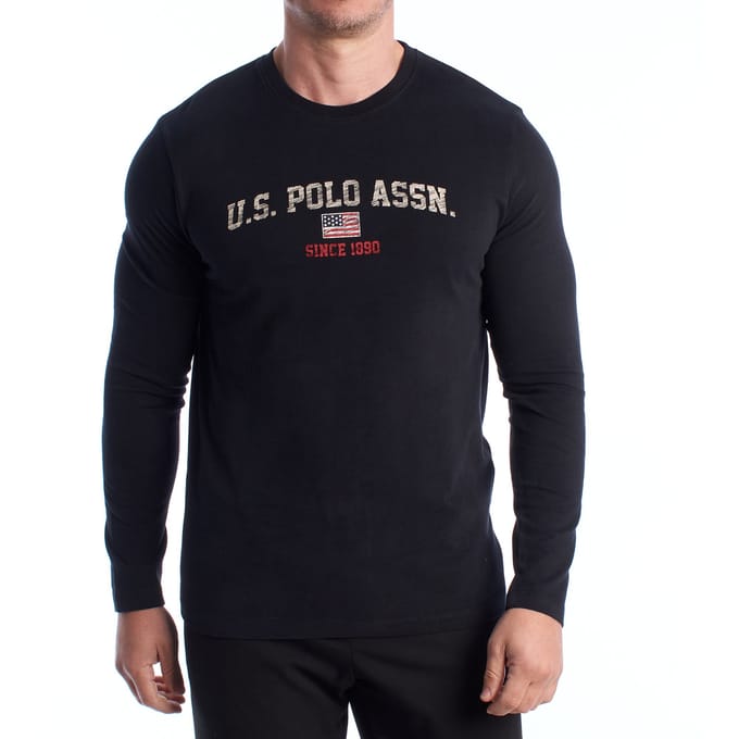 Herren-Baumwoll-Langarmshirt US42168012