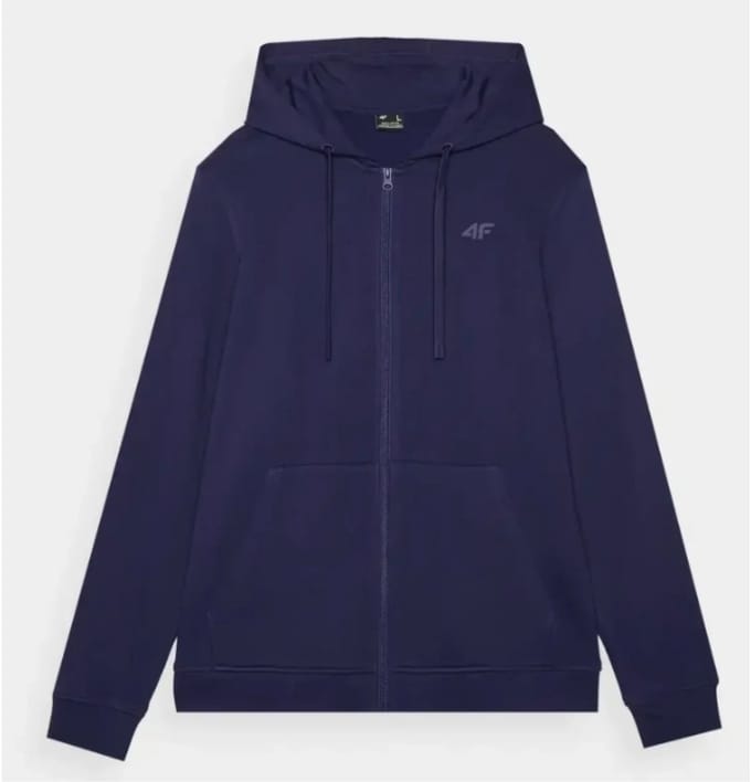4F M1466 Marineblauwe Herenritsweater Regular Fit XXL