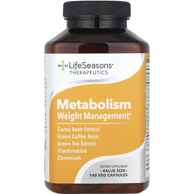 Therapieën, Metabolisme, Gewichtsbeheersing, Vegetarische capsules 140