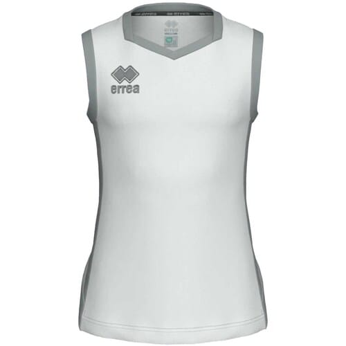 Errea Becky Tanktop Jr Wit Grijs - Sportswear - Kinderen