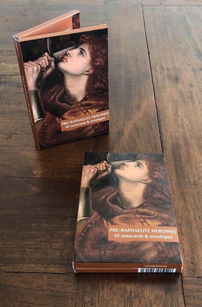 Fitzwilliam Museum Notecard ~ Kaartenmapje Pre Raphaelite Heroines