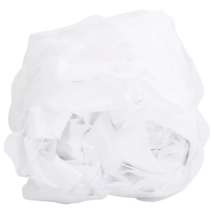 vidaXL - Camouflagenet - met - opbergzak - 809x207 - cm - wit
