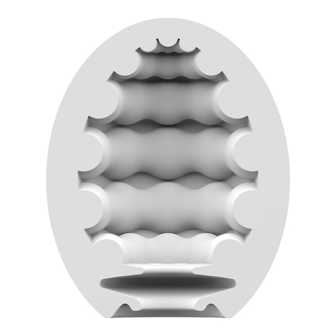Satisfyer 'Masturbator Egg - Riffle', 3 stuks