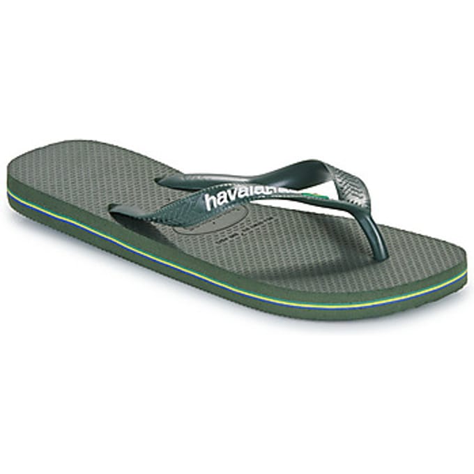 Havaianas Brasil logo Slippers - Groen