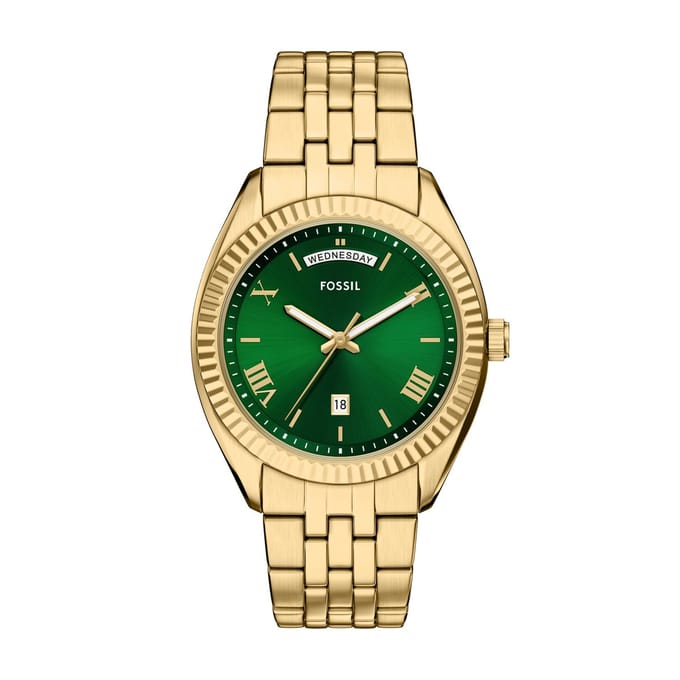 FOSSIL Heren Horloge 42 mm - Goudkleurig