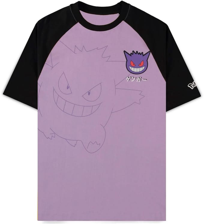 Pokémon - Gaming Oversized T-shirt - Gengar - Oversize - XL tot XXL - voor Mannen - lila