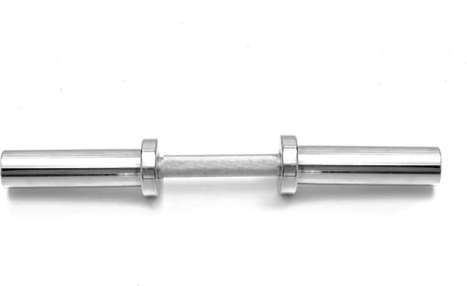 Toorx Professional - Olympische Dumbbell Stang - 8 kg - 50 mm