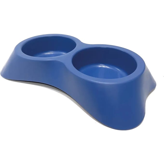 Dubbele plastic voerbak voor katten Martin Sellier