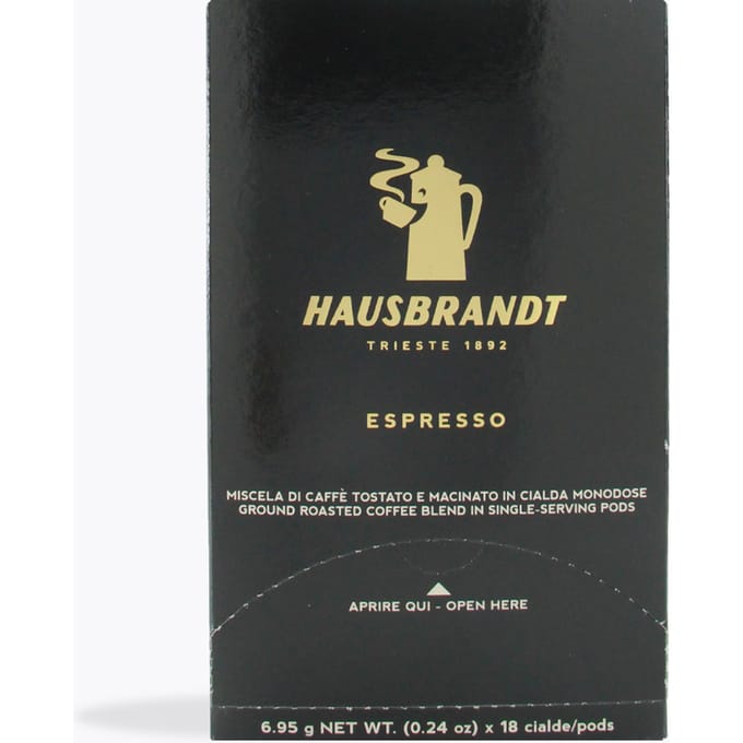 Hausbrandt Espresso 18 E.S.E. pods